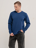 Лонгслив "Вольт" Тёмно-Синий арт.мк1283с